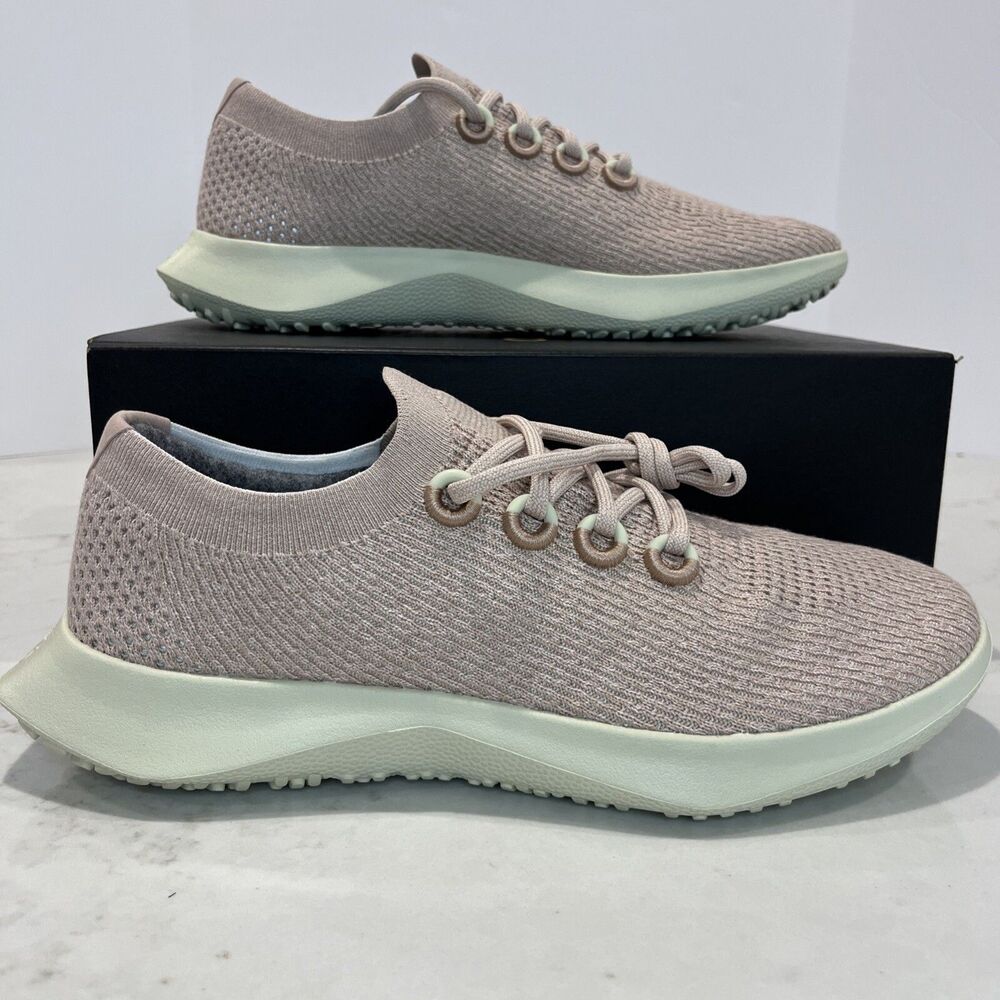Allbirds NEW TREE DASHER 2 Arid Umber (Lt Pink) Athletic Sneaker Shoes Mens 13.5